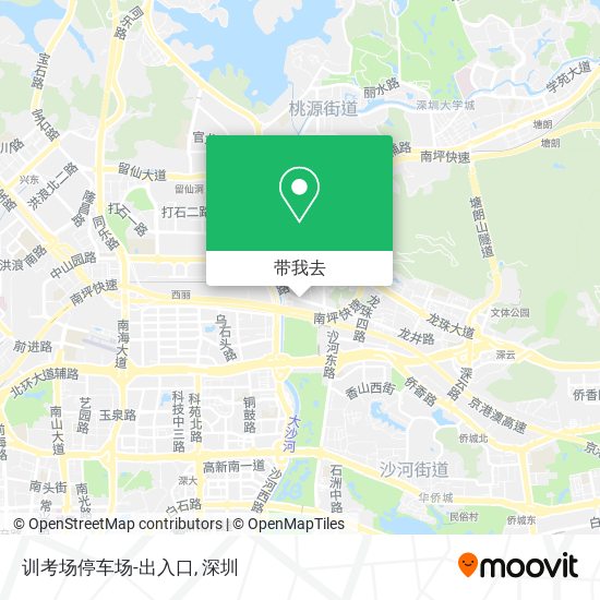 训考场停车场-出入口地图