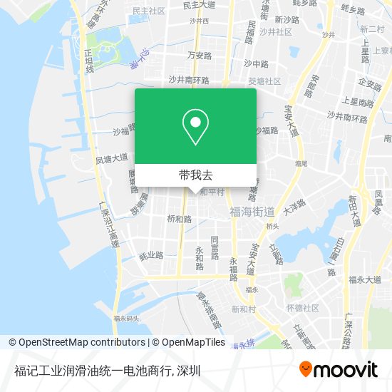 福记工业润滑油统一电池商行地图