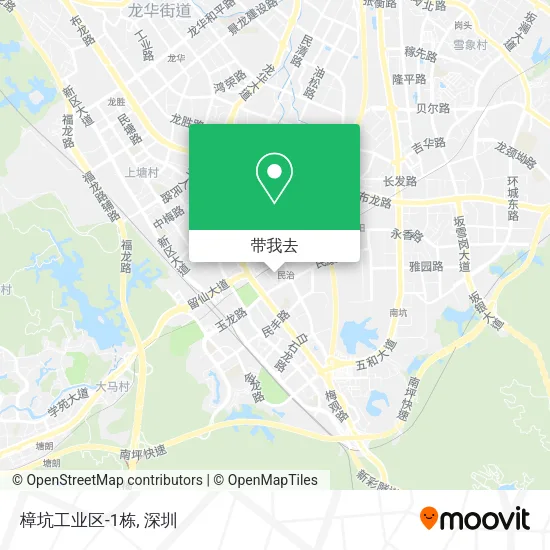 樟坑工业区-1栋地图