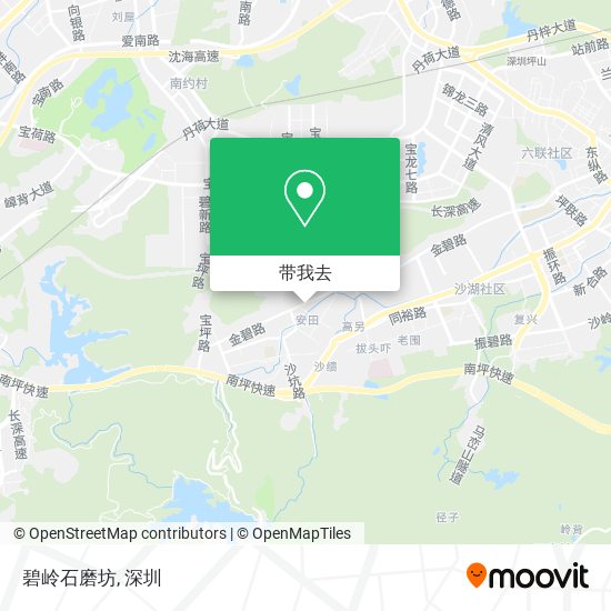 碧岭石磨坊地图