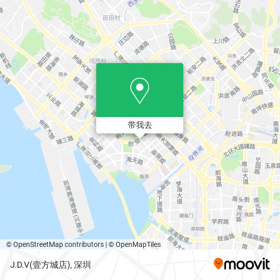 J.D.V(壹方城店)地图