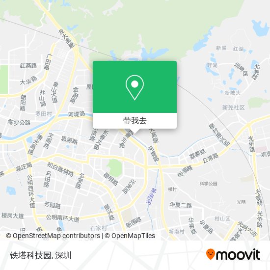 铁塔科技园地图