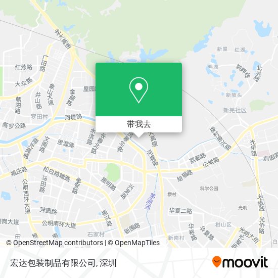 宏达包装制品有限公司地图