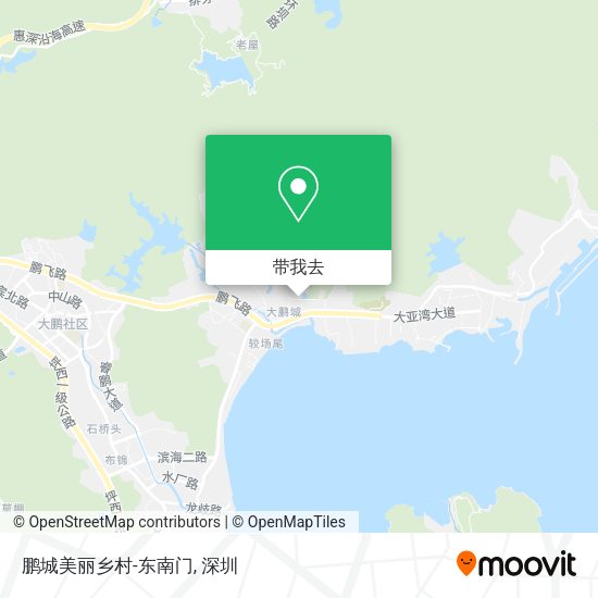 鹏城美丽乡村-东南门地图