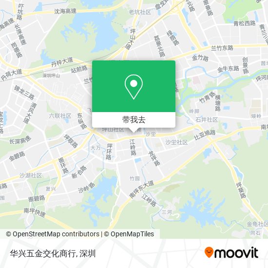 华兴五金交化商行地图