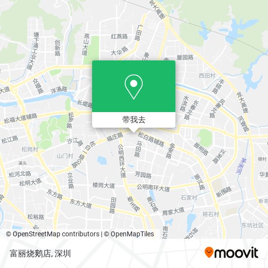 富丽烧鹅店地图