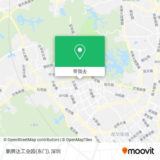 鹏腾达工业园(东门)地图