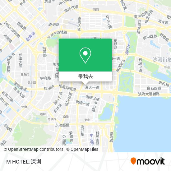 M HOTEL地图