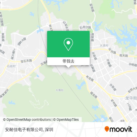安耐佳电子有限公司地图
