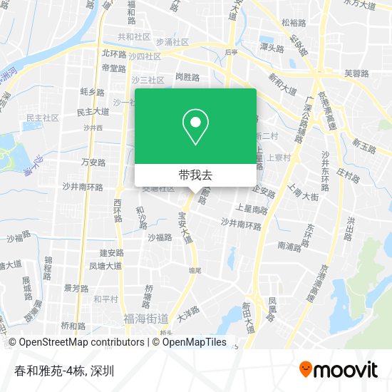 春和雅苑-4栋地图