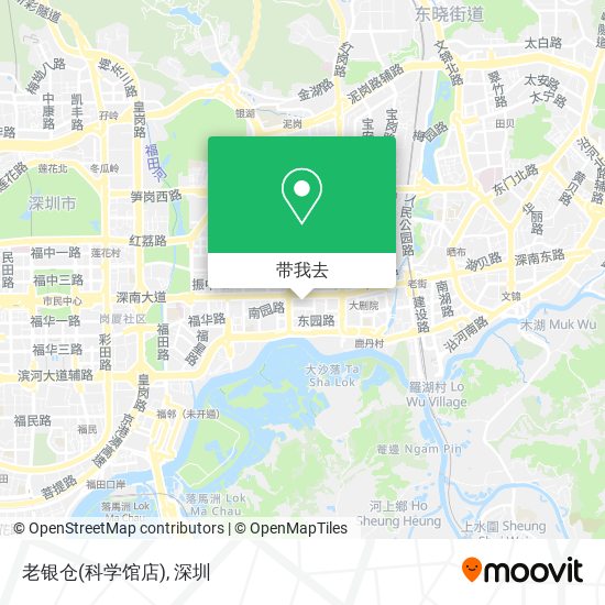 老银仓(科学馆店)地图