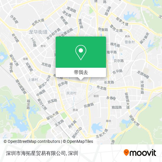 深圳市海拓星贸易有限公司地图