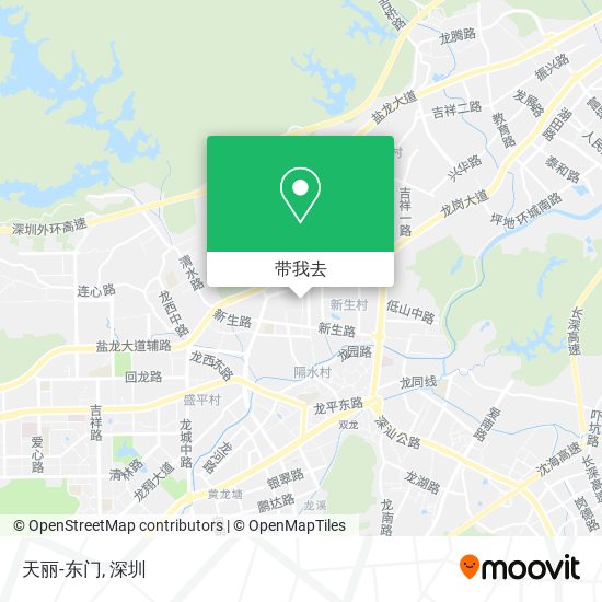 天丽-东门地图