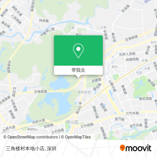 三角楼村本地小店地图