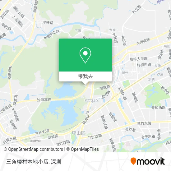 三角楼村本地小店地图