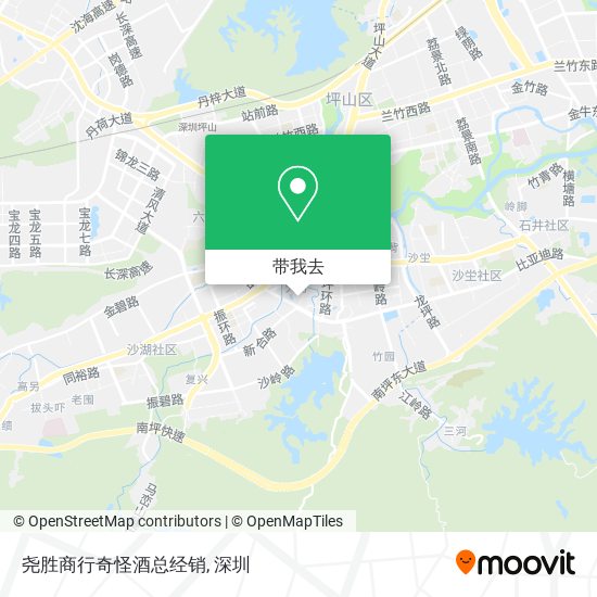 尧胜商行奇怪酒总经销地图