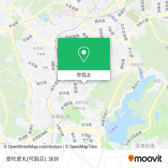 爱吃爱丸(可园店)地图