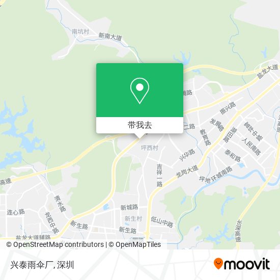 兴泰雨伞厂地图