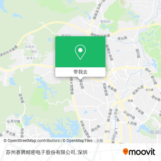 苏州赛腾精密电子股份有限公司地图