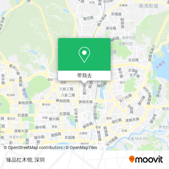 臻品红木馆地图