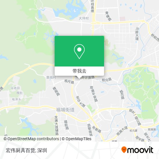 宏伟厨具百货地图