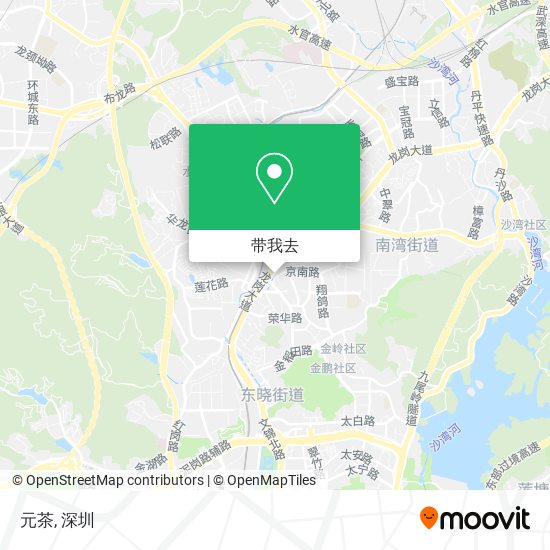 元茶地图