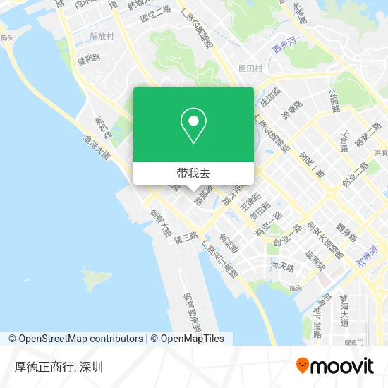 厚德正商行地图