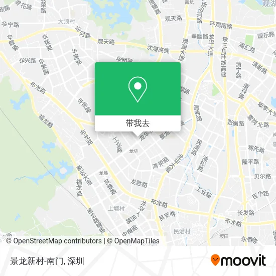 景龙新村-南门地图