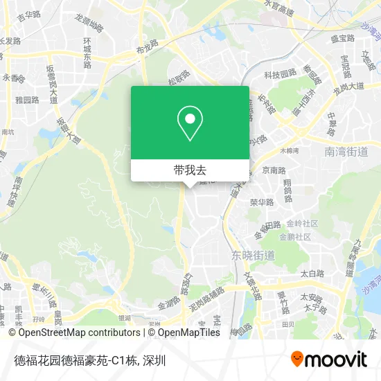 德福花园德福豪苑-C1栋地图