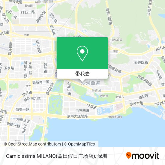 Camicissima MILANO(益田假日广场店)地图