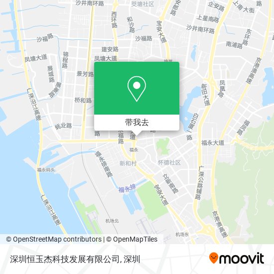 深圳恒玉杰科技发展有限公司地图