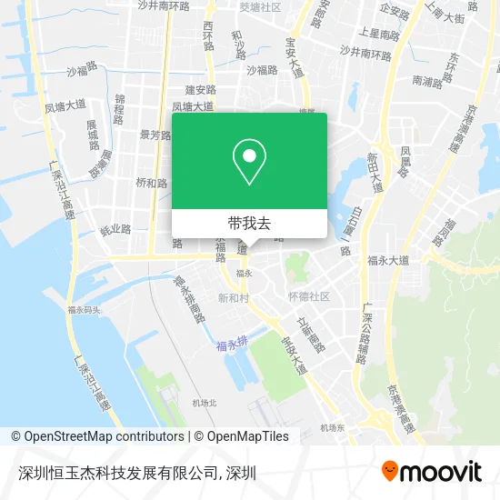 深圳恒玉杰科技发展有限公司地图