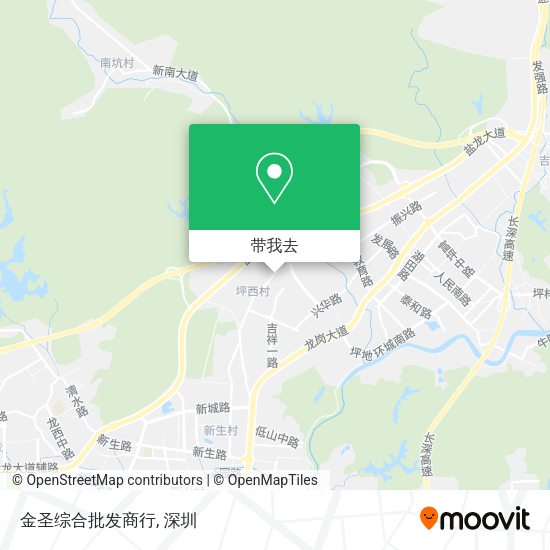 金圣综合批发商行地图