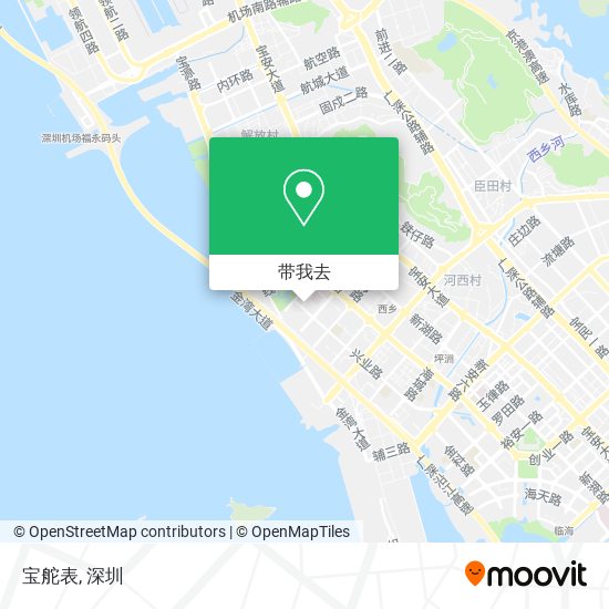 宝舵表地图