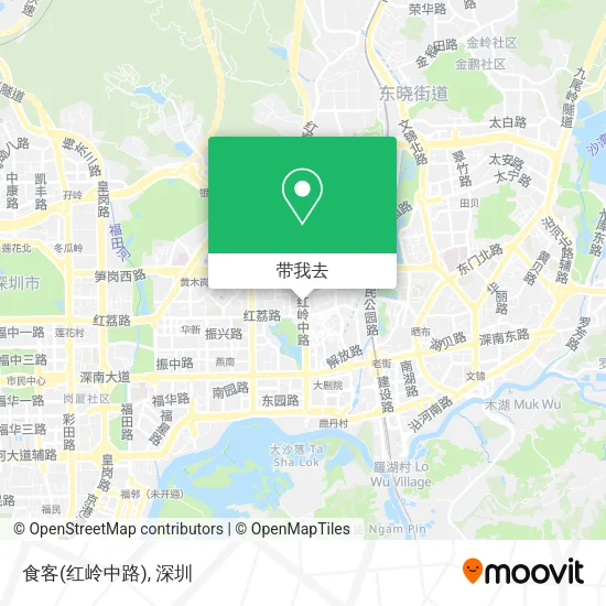 食客(红岭中路)地图