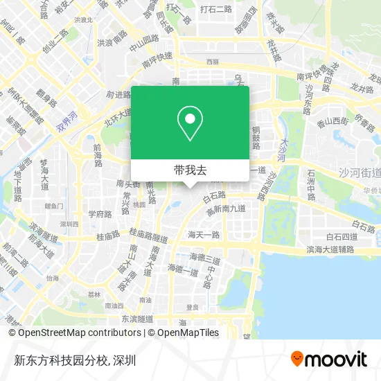 新东方科技园分校地图