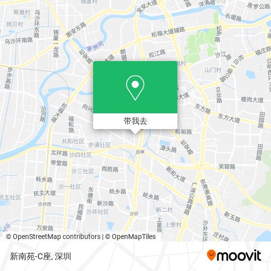 新南苑-C座地图