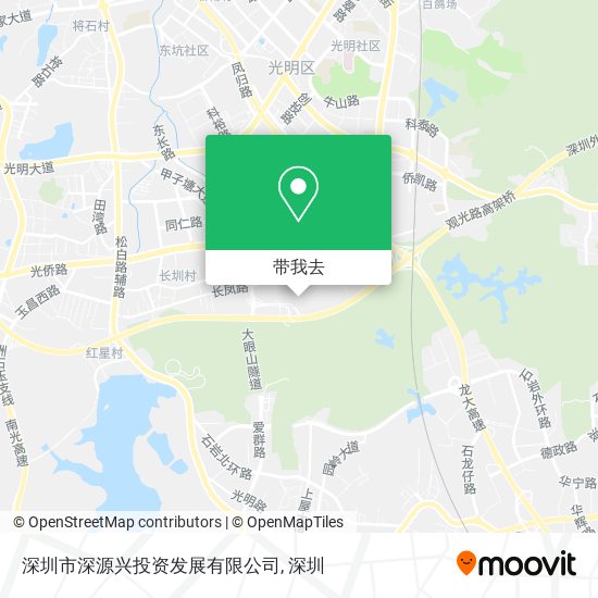 深圳市深源兴投资发展有限公司地图