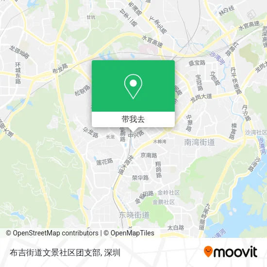 布吉街道文景社区团支部地图