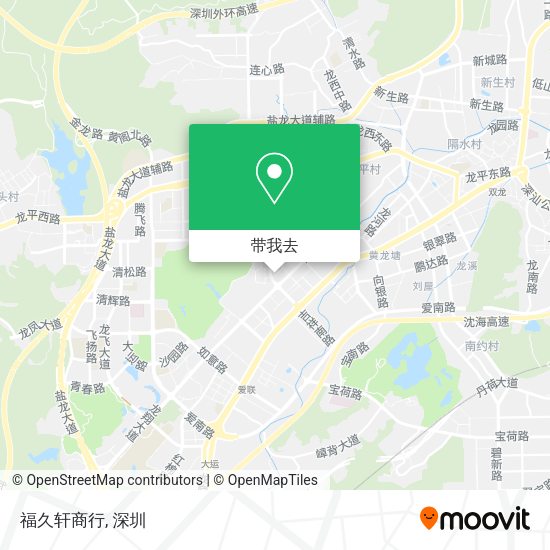 福久轩商行地图
