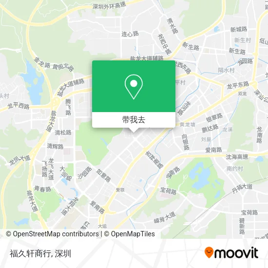 福久轩商行地图