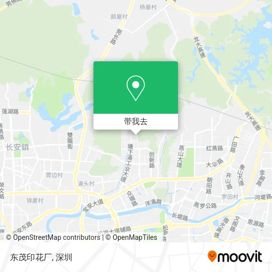 东茂印花厂地图