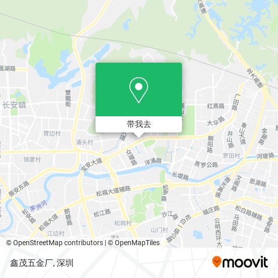 鑫茂五金厂地图
