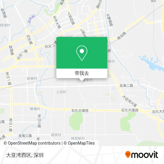 大亚湾西区地图