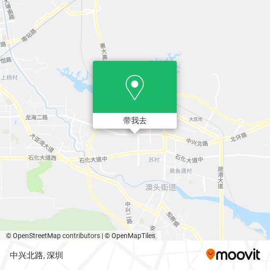 中兴北路地图