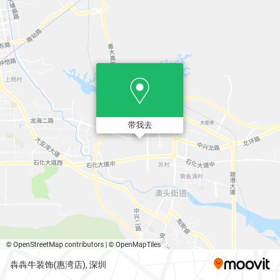 犇犇牛装饰(惠湾店)地图
