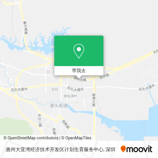 惠州大亚湾经济技术开发区计划生育服务中心地图