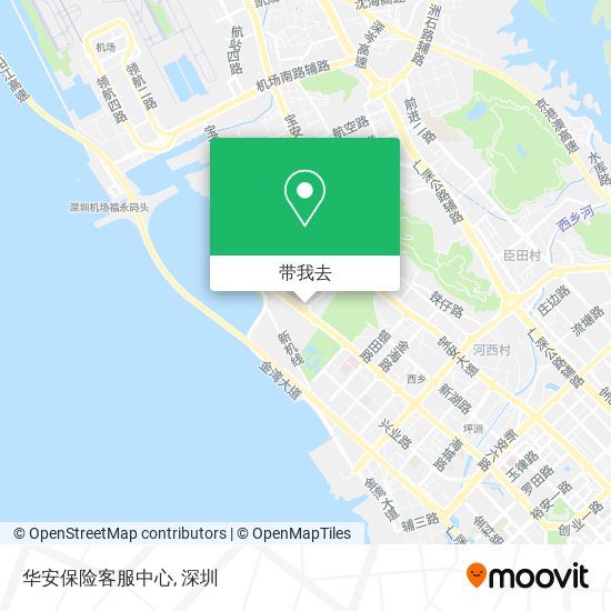 华安保险客服中心地图
