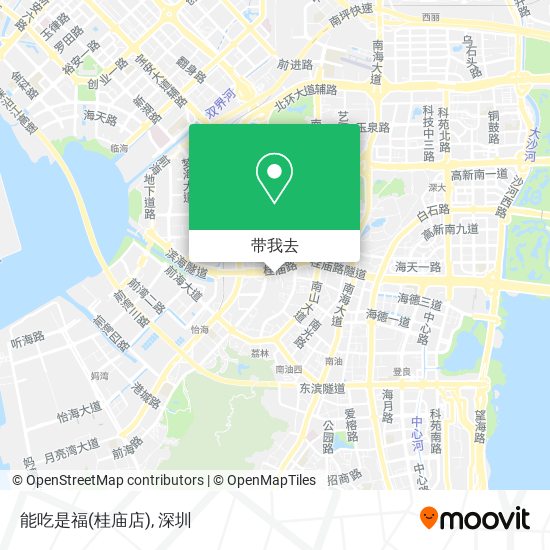 能吃是福(桂庙店)地图