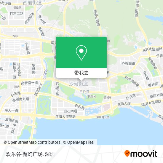 欢乐谷-魔幻广场地图